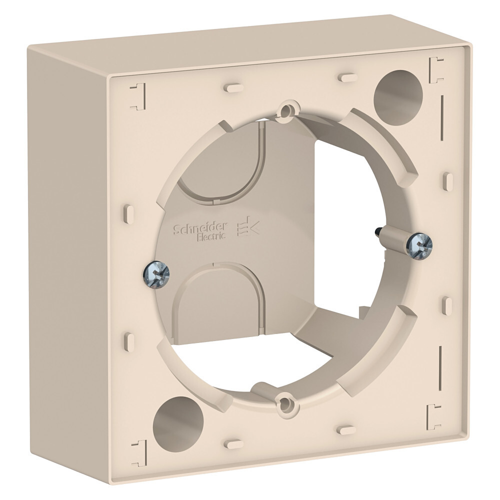 

SE AtlasDesign Беж Коробка для наружного монтажа ATN000200, Бежевый, AtlasDesign_ATN000200