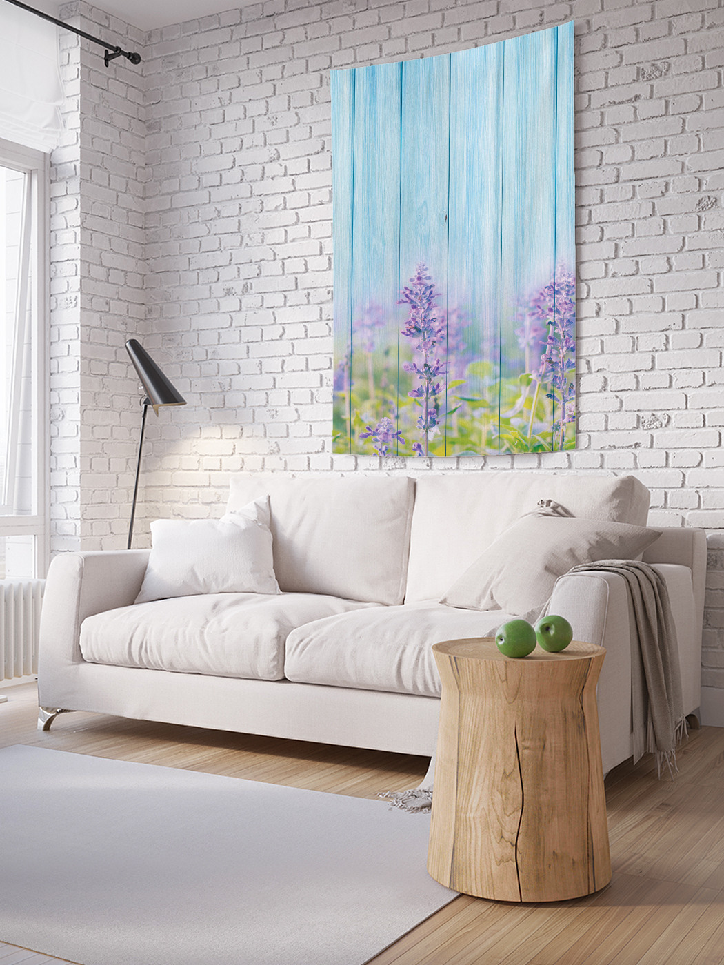 

Вертикальное фотопанно на стену JoyArty Художество на заборе 100x150 см, Художество на заборе