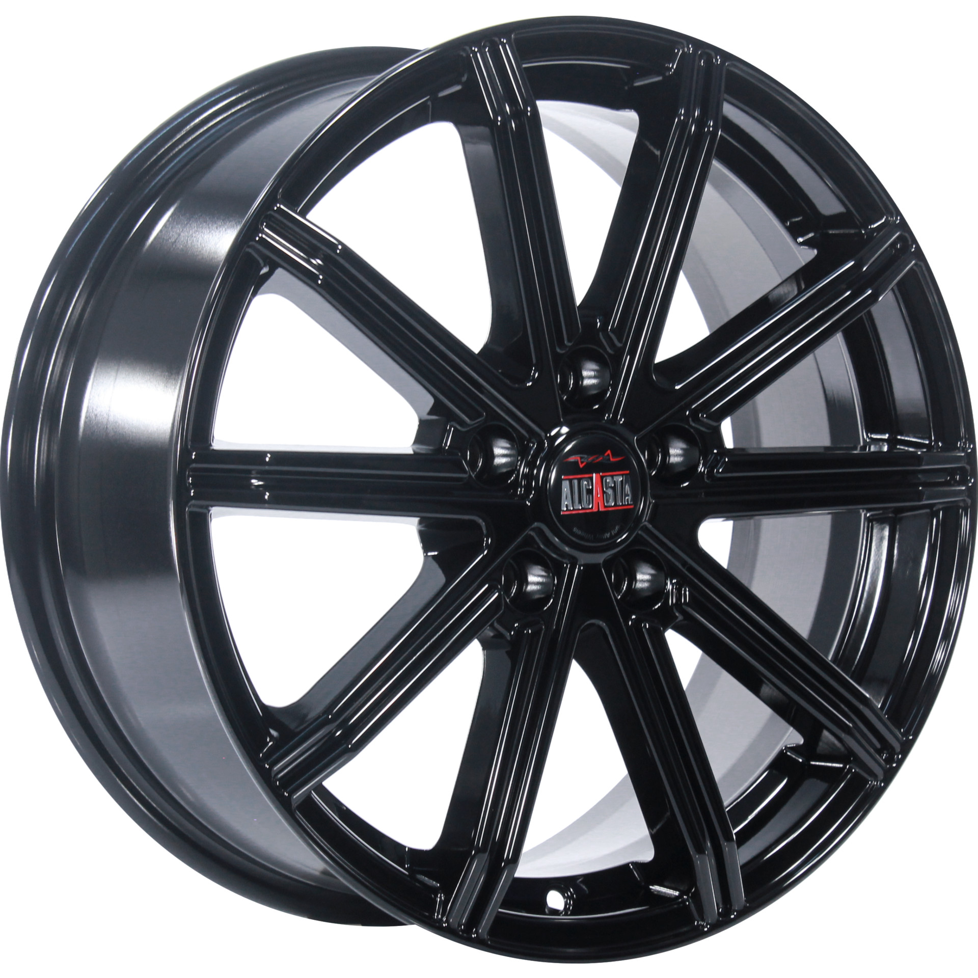 Колесный диск R17 5x114,3 7J ET45 D60,1 Alcasta M64 BLACK