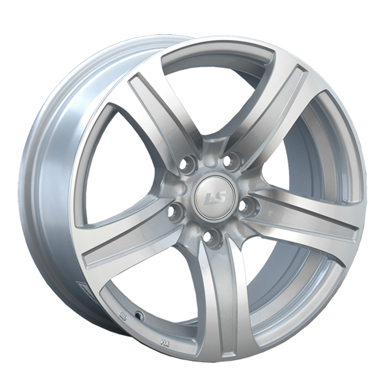 

Колесный диск LS WHEELS, 145 6x14/4x98ET35 58.6 Sf, Серебристый