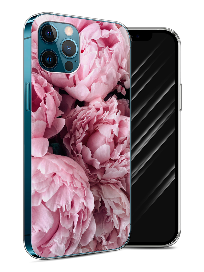 

Чехол Awog на Apple iPhone 12 Pro / Айфон 12 Pro "Нежные пионы", Разноцветный, 12850-8