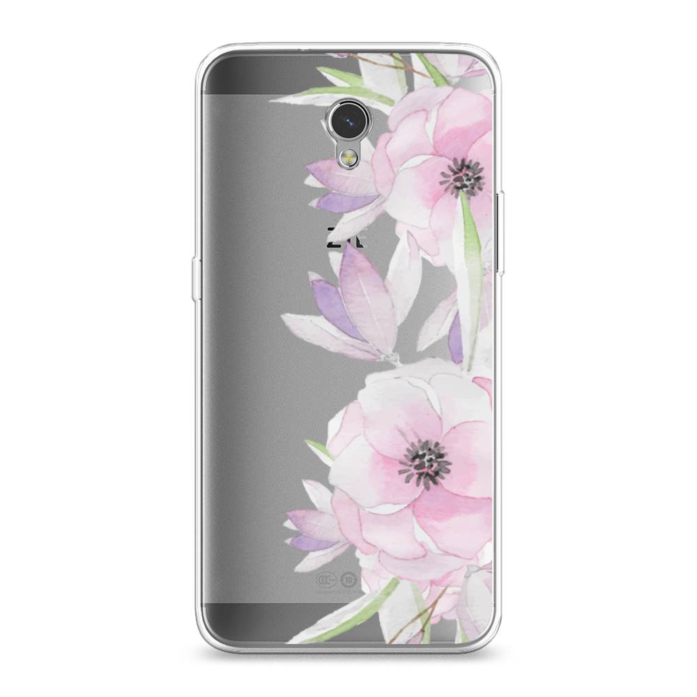 

Чехол Awog на ZTE Blade V7 / ЗТЕ Блэйд V7 "Нежные анемоны", Разноцветный, 131150-8