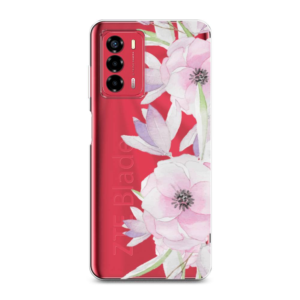 

Чехол Awog на ZTE Blade V40 Vita / ЗТЕ Блэйд V40 Vita "Нежные анемоны", 135650-8