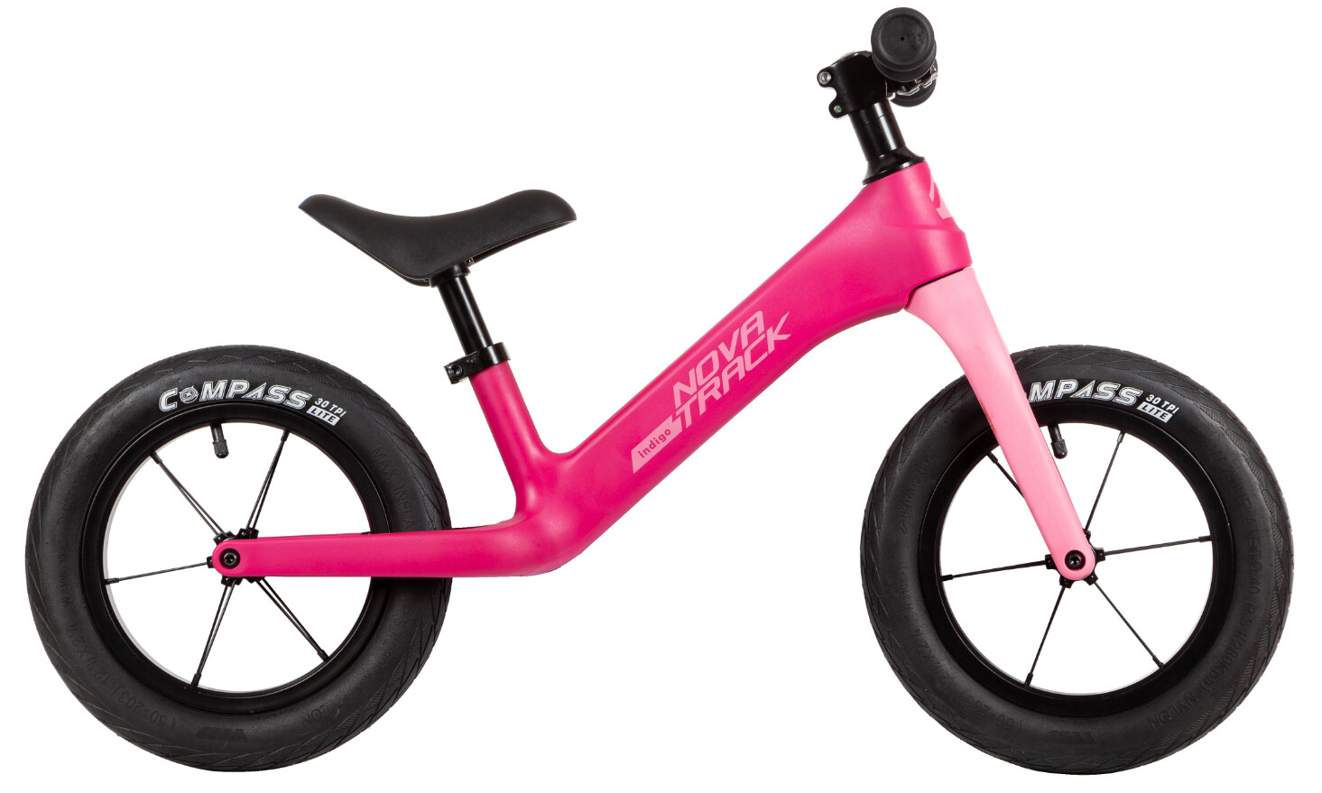 

Беговел Novatrack 12N.INDIGO.PR22, Розовый