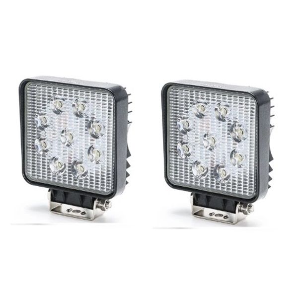 

Комплект светодиодных фар K-FRK9-27W SLIM рабочий свет, FRK