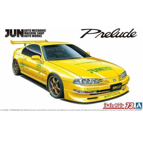 

Сборная модель Aoshima 1/24 Honda Prelude JUN Auto Mechanich 06398