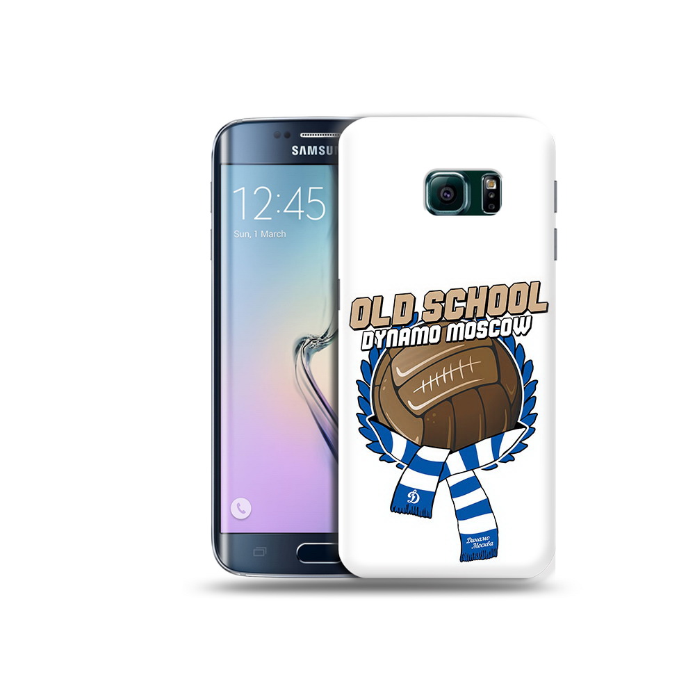 

Чехол MyPads Tocco для Samsung Galaxy S6 Edge ФК Динамо олд скул, Прозрачный, Tocco