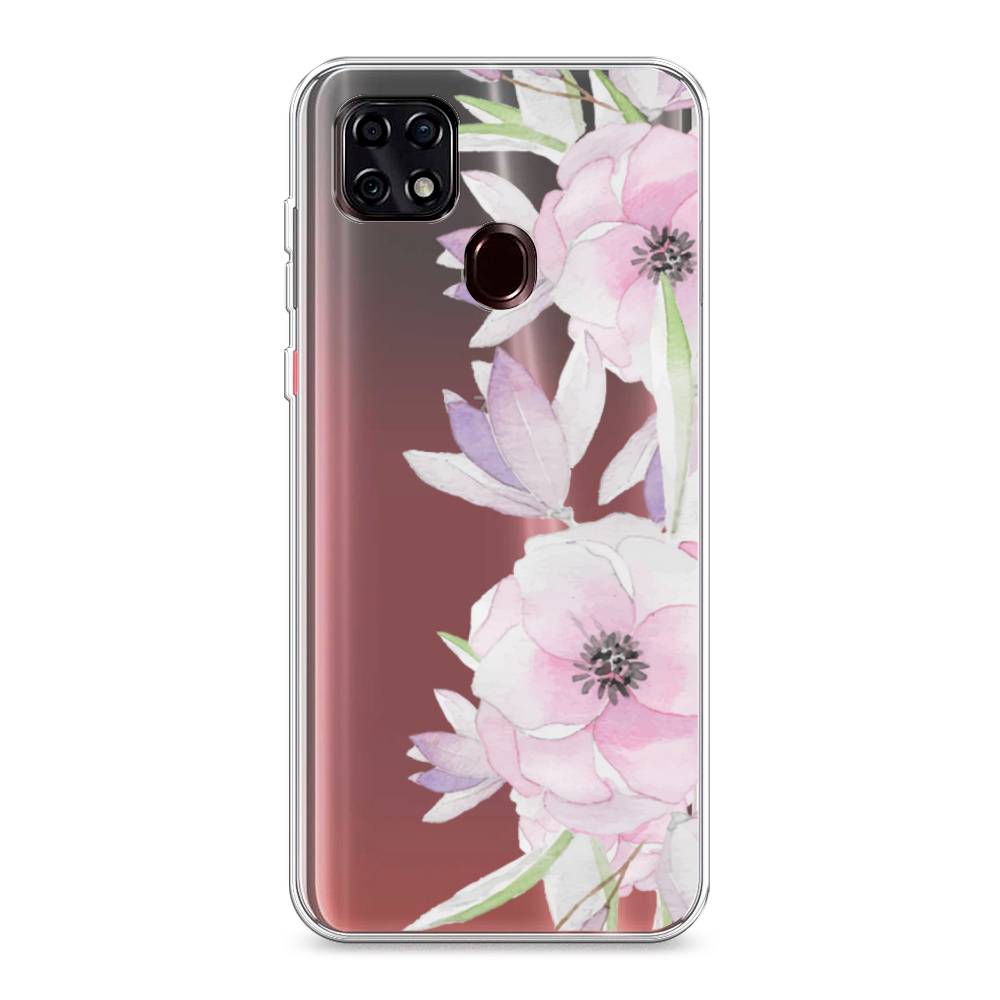 

Чехол Awog на ZTE Blade 20 Smart / ЗТЕ Блэйд 20 Smart "Нежные анемоны", Разноцветный, 133550-8
