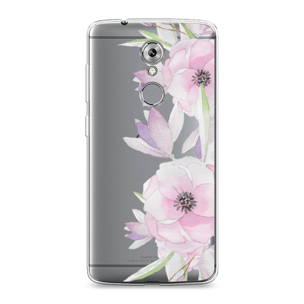

Чехол Awog на ZTE Axon 7 / ЗТЕ Аксон 7 "Нежные анемоны", Разноцветный, 131450-8