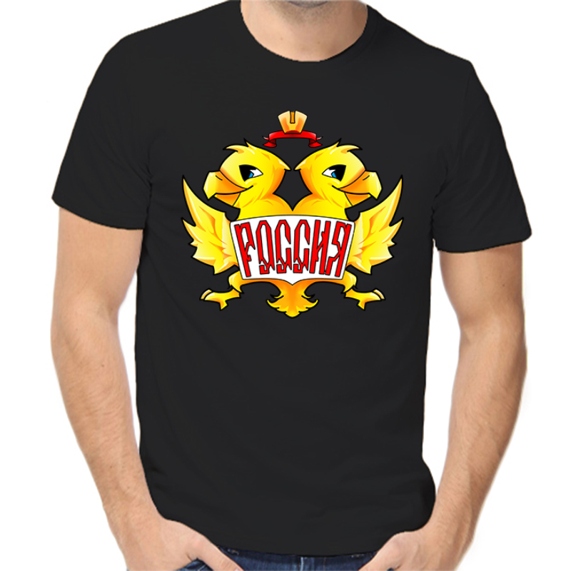 

Футболка мужская черная 58 р-р с надписью Россия Россия 2, Черный, fm_rossiya_detskaya.1884