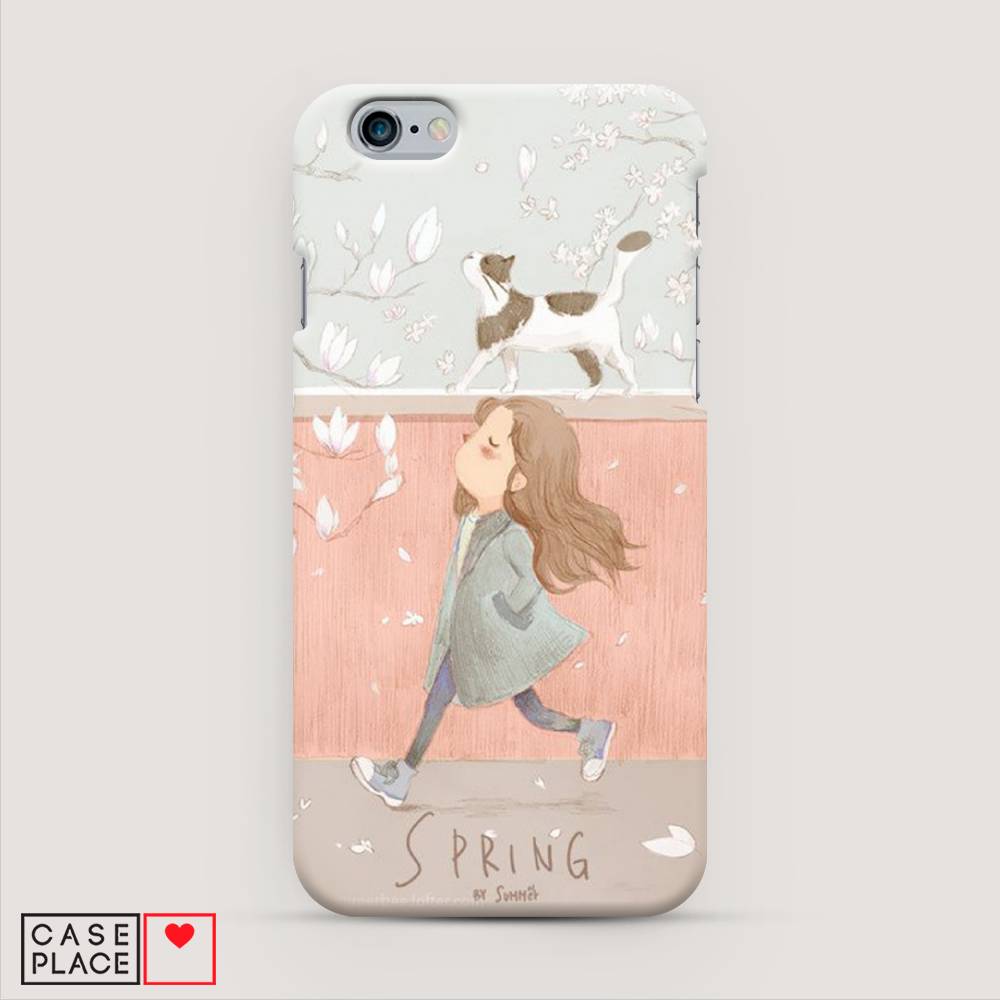 

Пластиковый чехол "Девочка-весна" на Apple iPhone 6S, 0104S20-5