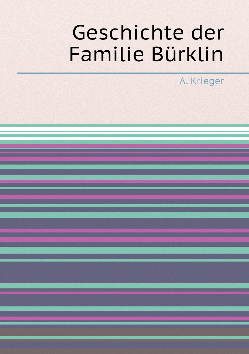 

Geschichte der Familie Burklin