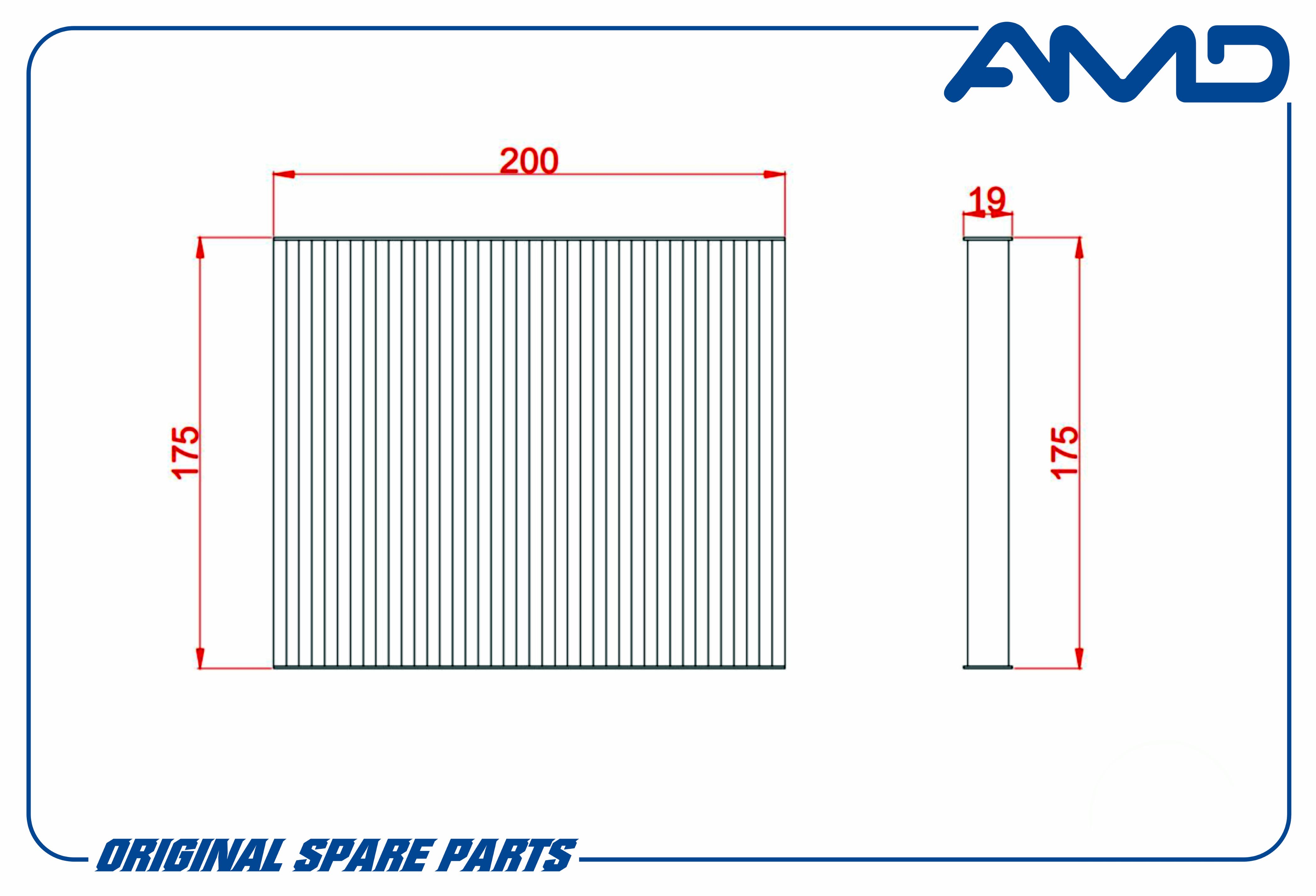 

Фильтр салонный AMD amdfc798a