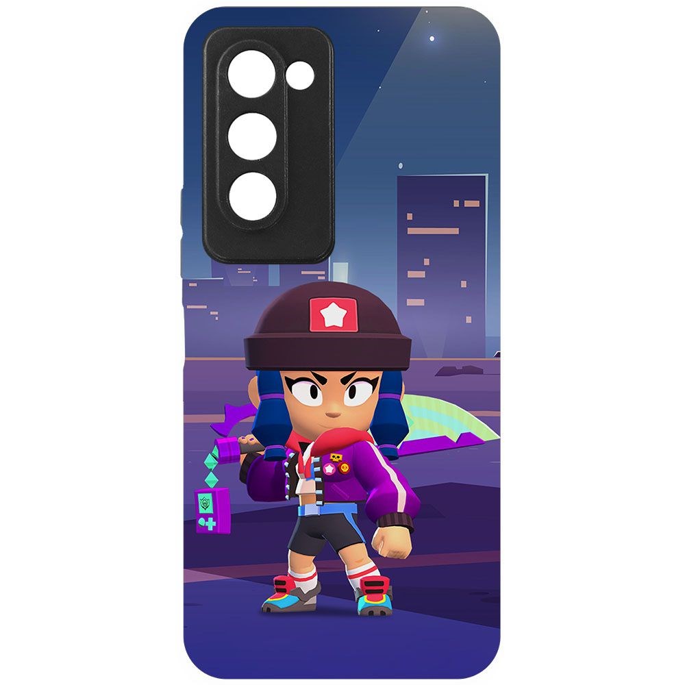 фото Чехол-накладка krutoff brawl stars - героиня биби для tecno camon 18 premier