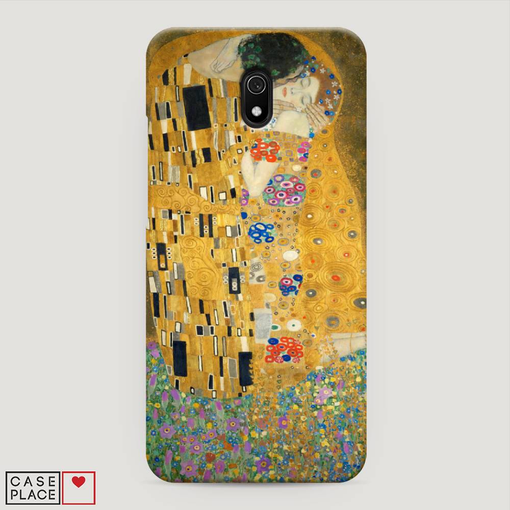 

Пластиковый чехол "Поцелуй Гюстава Климта" на Xiaomi Redmi 8A, 37220-7