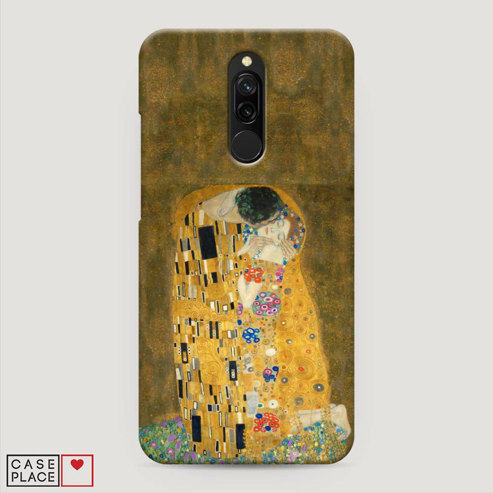 

Пластиковый чехол "Поцелуй Гюстава Климта" на Xiaomi Redmi 8, 37120-7