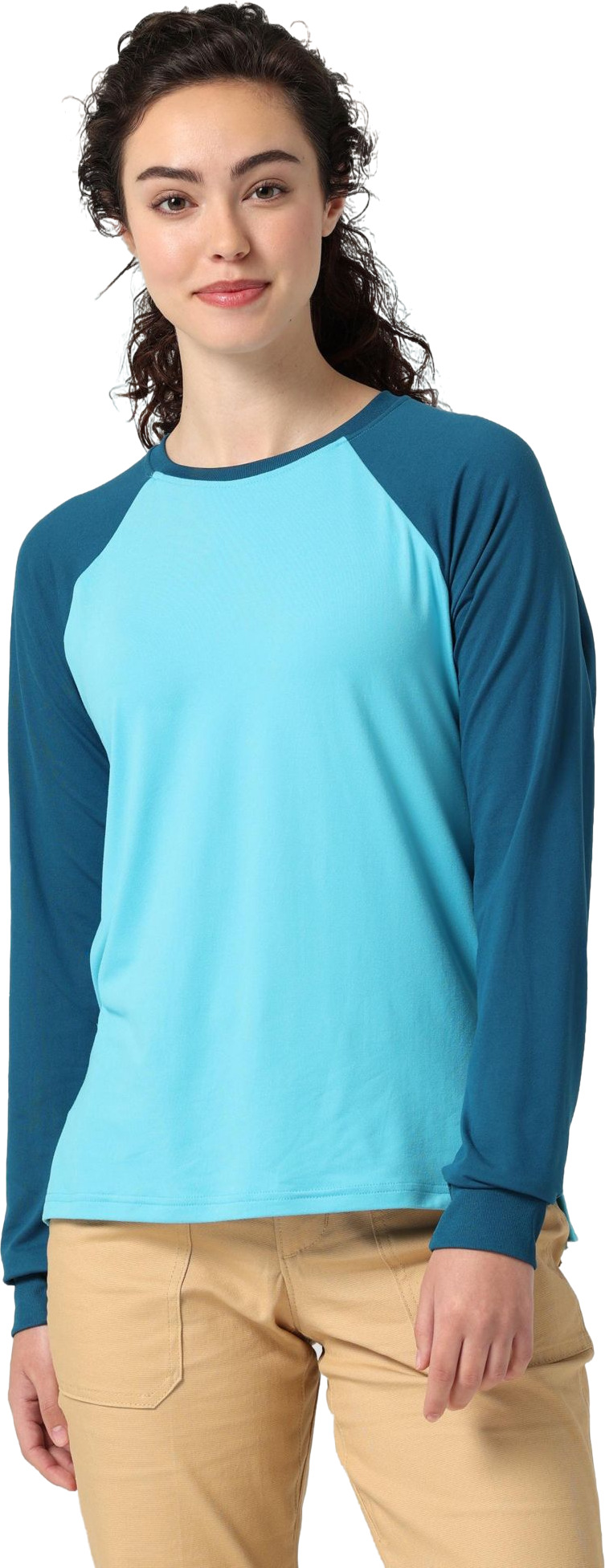 Лонгслив женский Wrangler Women Ls Performance Tee Moroccan Blue синий L