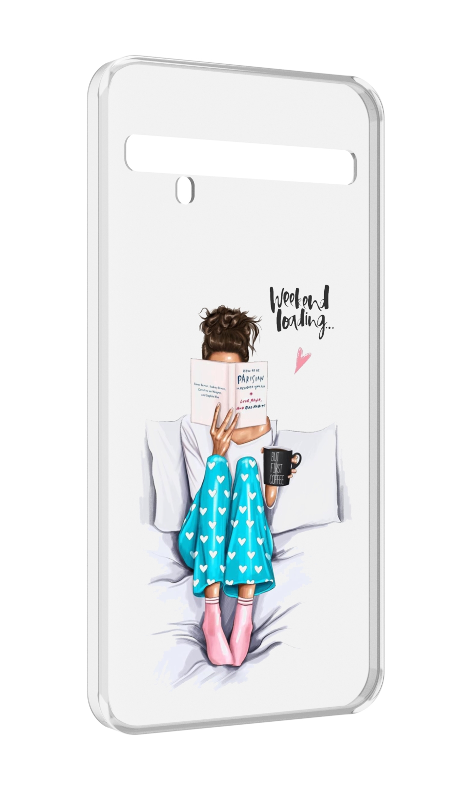 

Чехол MyPads Weekend-loading для TCL 10 Pro / TCL 10 + Plus, Прозрачный, Tocco