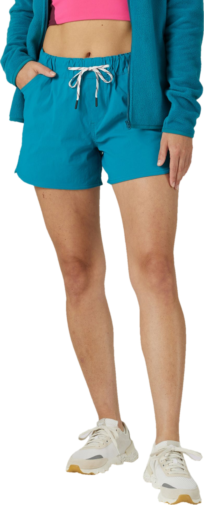 Шорты женские Wrangler Women Drawstring Short синие L