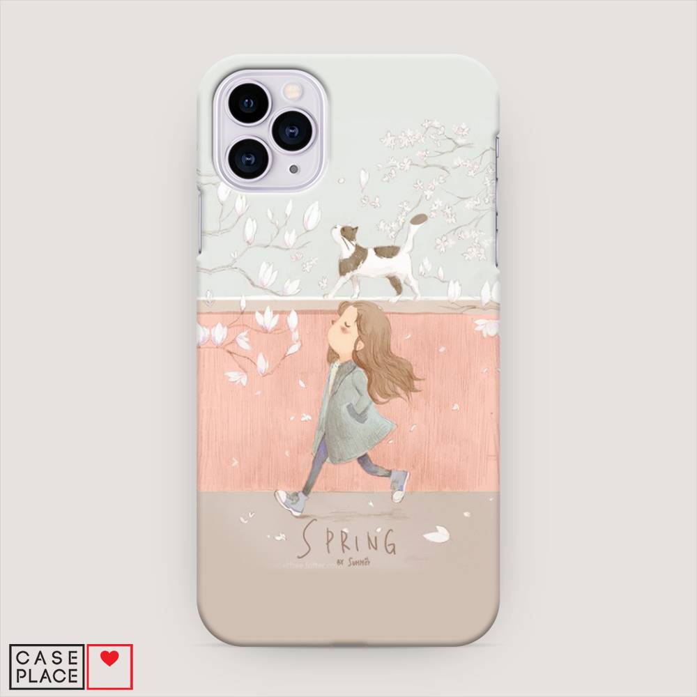 

Пластиковый чехол "Девочка-весна" на Apple iPhone 11 Pro, 12320-5