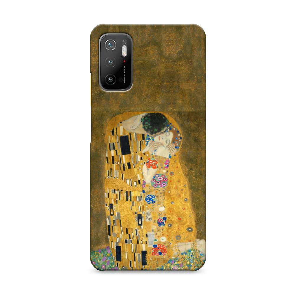 

Пластиковый чехол "Поцелуй Гюстава Климта" на Xiaomi Poco M3 Pro, 311020-7