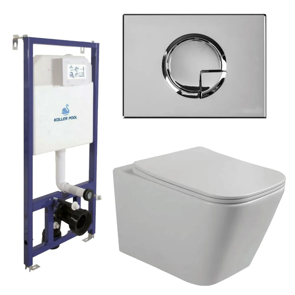 

Инсталляция с подвесным унитазом MILLEAU CONT KVADRO ARCH 205_8, CONT_KP