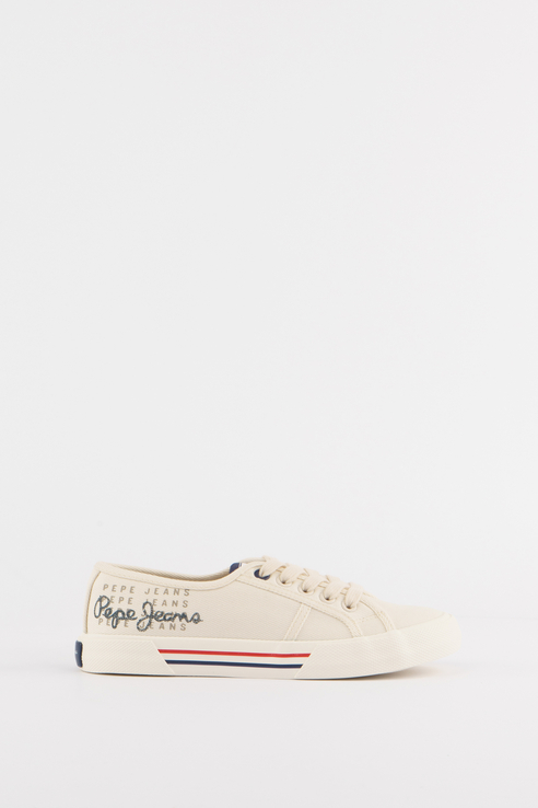 

Кеды женские Pepe Jeans London PLS31288 бежевые 37 RU, PLS31288