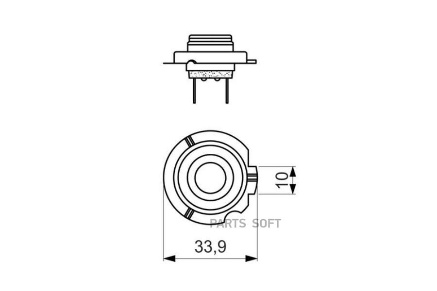 

Лампа 12V 65W H18 PURE LIGHT