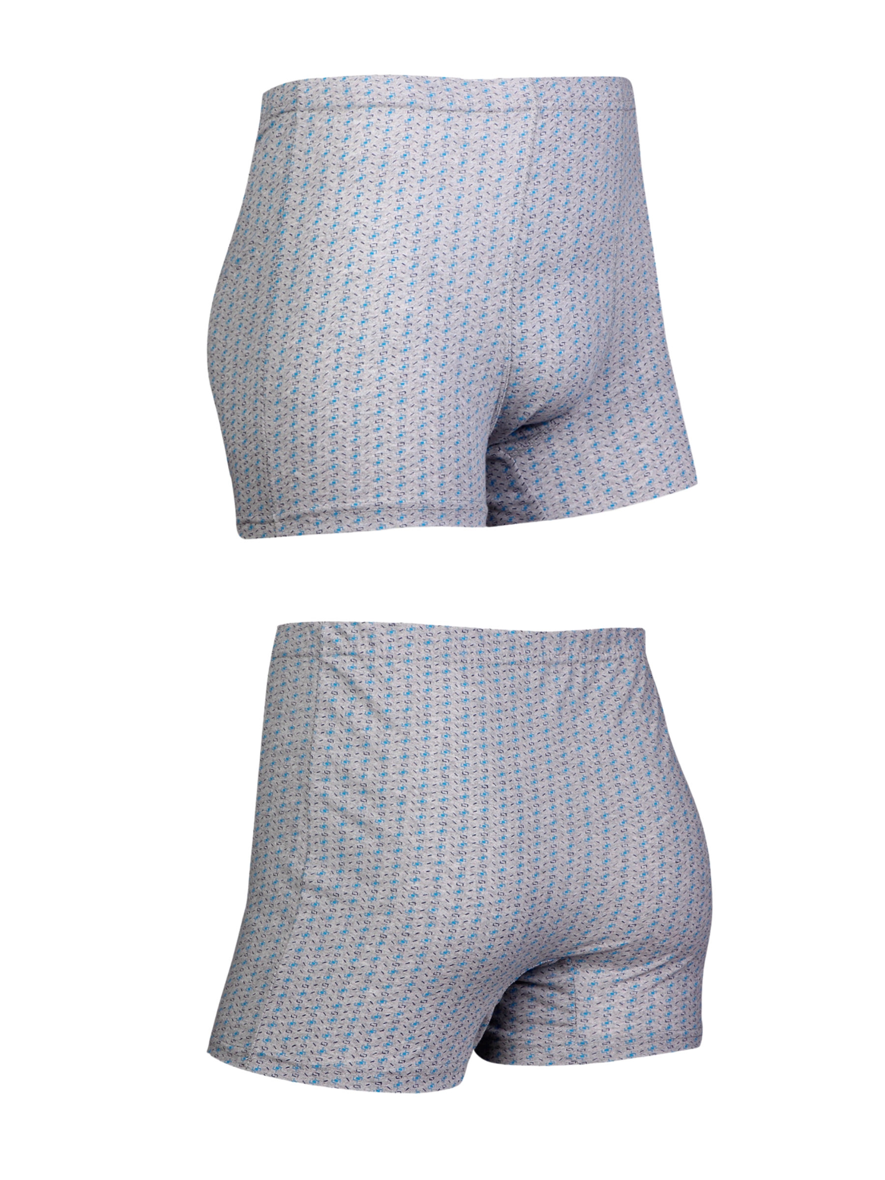 

Комплект трусов мужских GREY STONE GSTR003-2 серых 50 RU, GSTR003-2