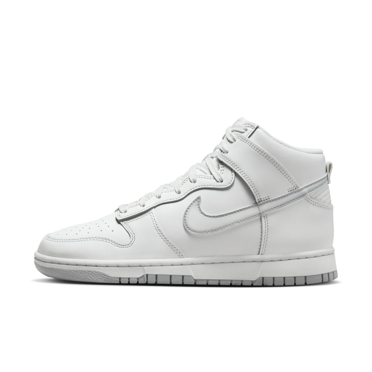 Кеды мужские Nike M Dunk High Airbrush Swoosh белые 13 US