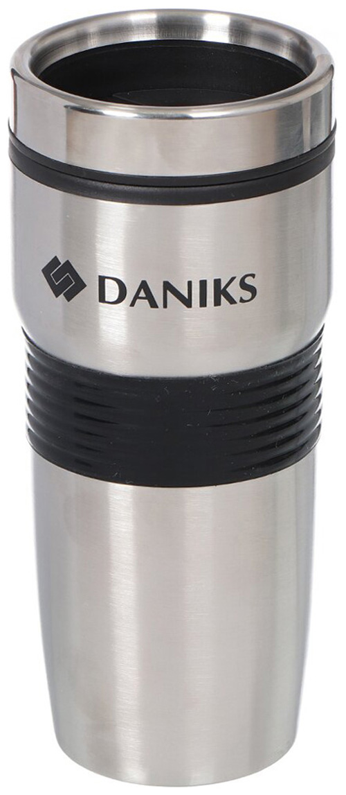 Термокружка Daniks SL-113 серебро 306880