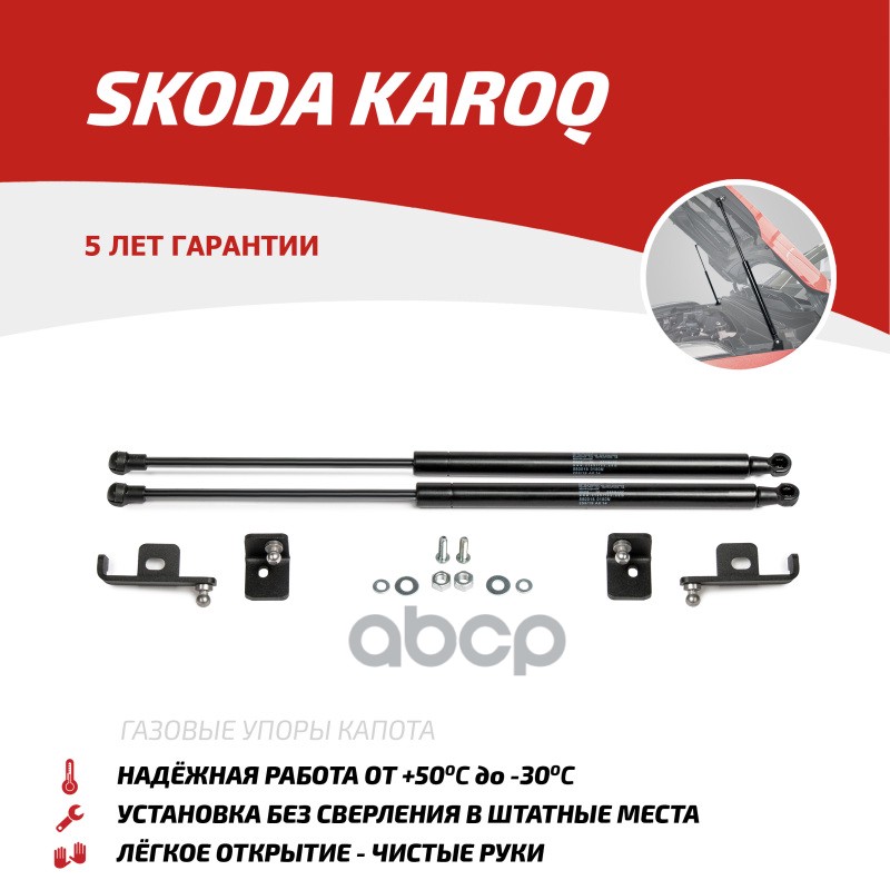 

Амортизаторы капота (2 шт.) Skoda Karoq (2020-)