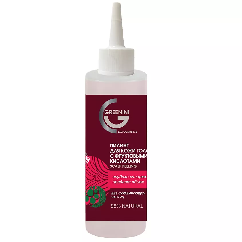 

Пилинг для кожи головы Greenini Scalp Peeling с фруктовыми кислотами 150 мл