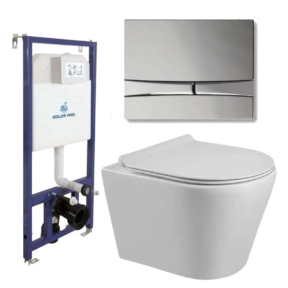 

Инсталляция с подвесным унитазом MILLEAU NESS INTEGRO 201_22, NESS_KP
