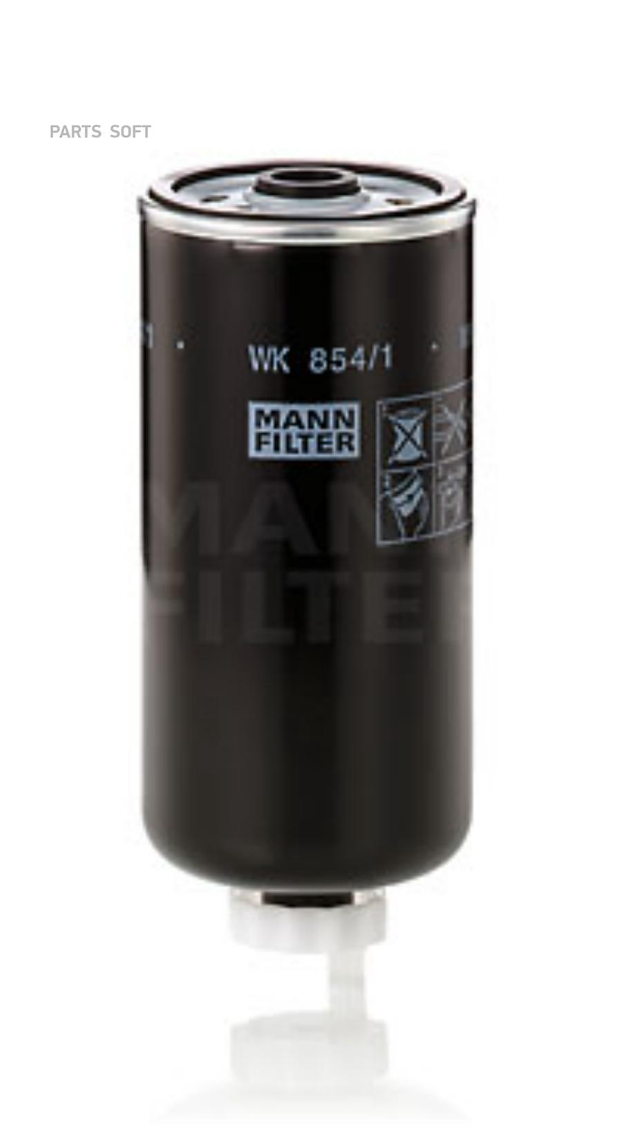 

Mann-Filter Топливный Фильтр, Wk8541 Mann Wk854/1