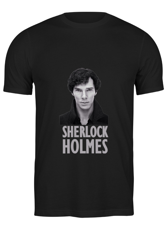 

Футболка мужская Printio Sherlock holmes черная 3XL, Черный, Sherlock holmes