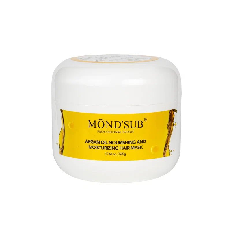 Маска для волос Mond'Sub Argan Oil Nourishing & Moisturizing с маслом арганы 500 мл
