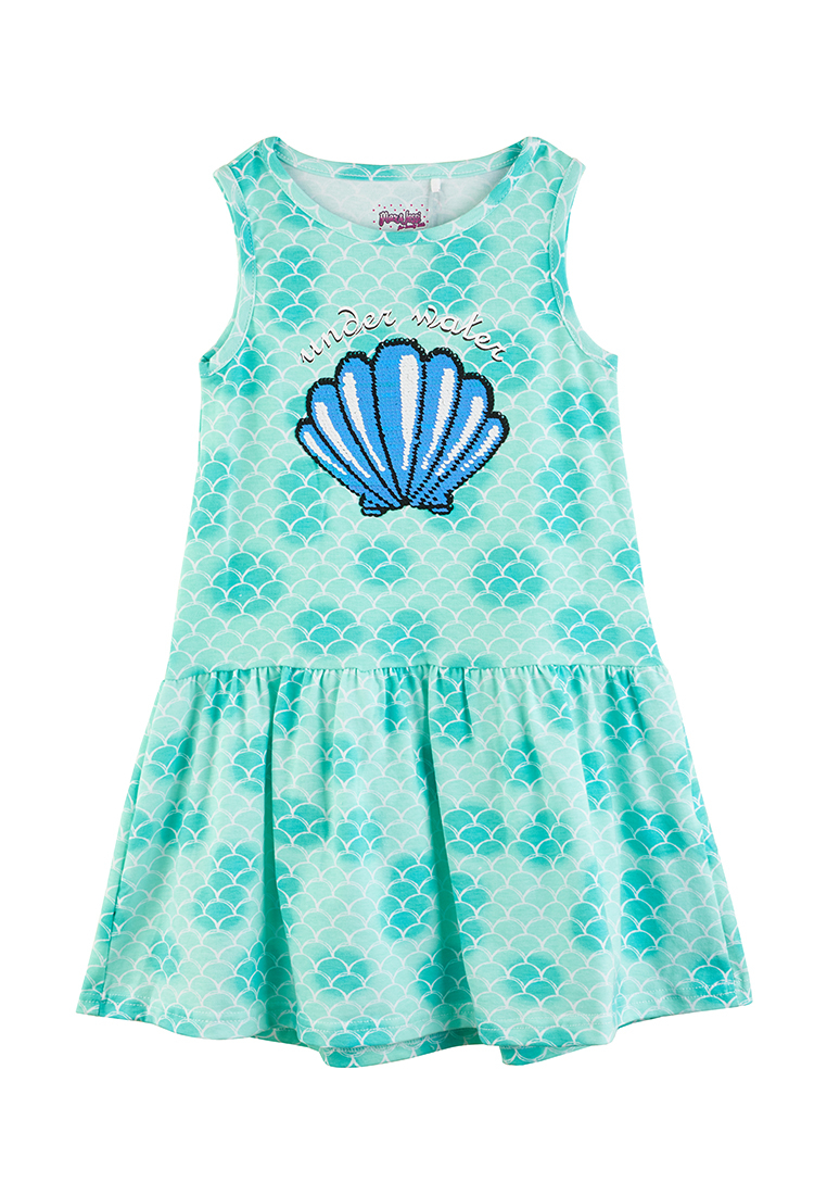 

Сарафан детский Max&jessi SS21C62601418 бирюзовый р.122, Зеленый, SS21C62601418