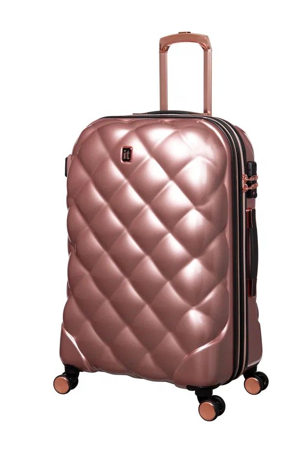 

Чемодан унисекс it luggage St Tropez розовый, 66,5х48х30 см, St Tropez