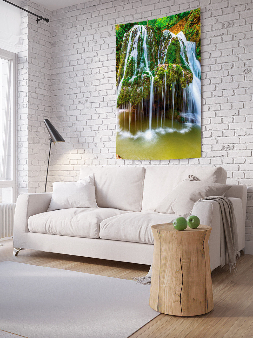 

Вертикальное фотопанно на стену JoyArty Летящий водопад 100x150 см, Летящий водопад