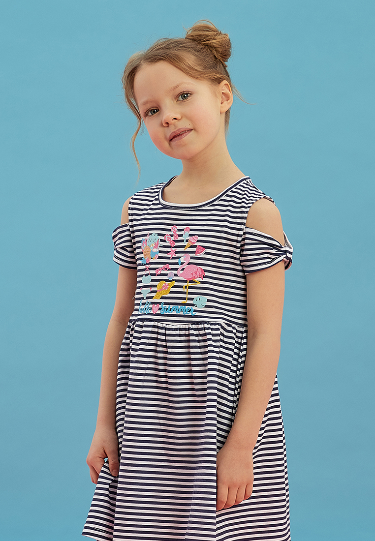 

Сарафан детский Max&jessi SS20C81101221 синий р.122, SS20C81101221