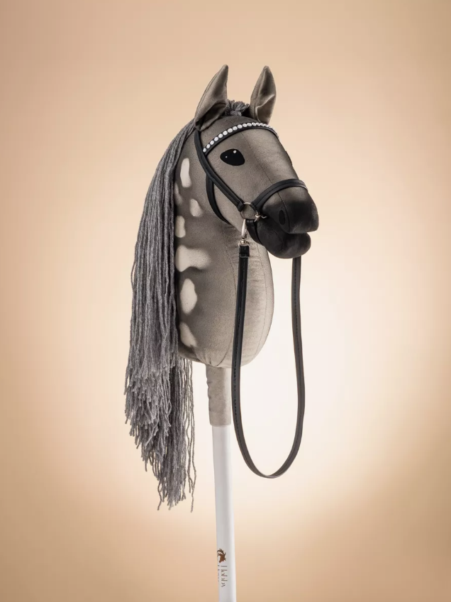 Мягкая игрушка Hobbyhorse & Newstars конь на палке бежевый 71 H001