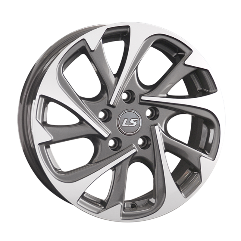 

Колесный диск LS WHEELS, 1320 6.5x16/5x114.3ET40 67.1 Gmf, Серый;серебристый