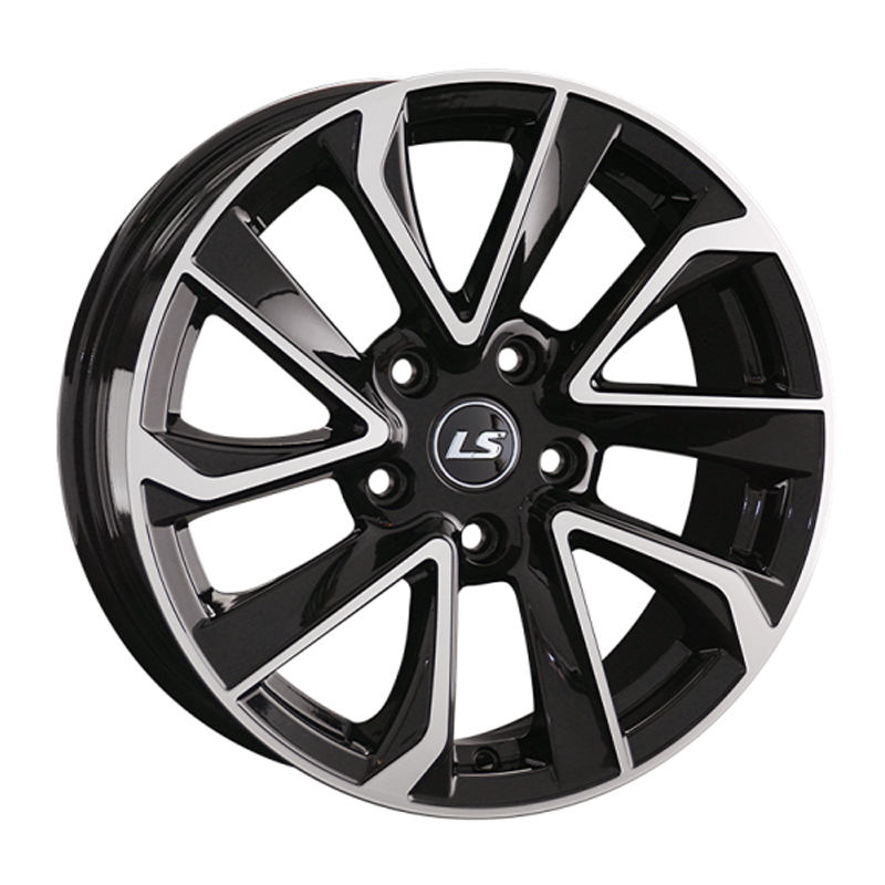

Колесный диск LS WHEELS, 1319 6.5x16/5x114.3ET40 67.1 Bkf, Черный;серебристый