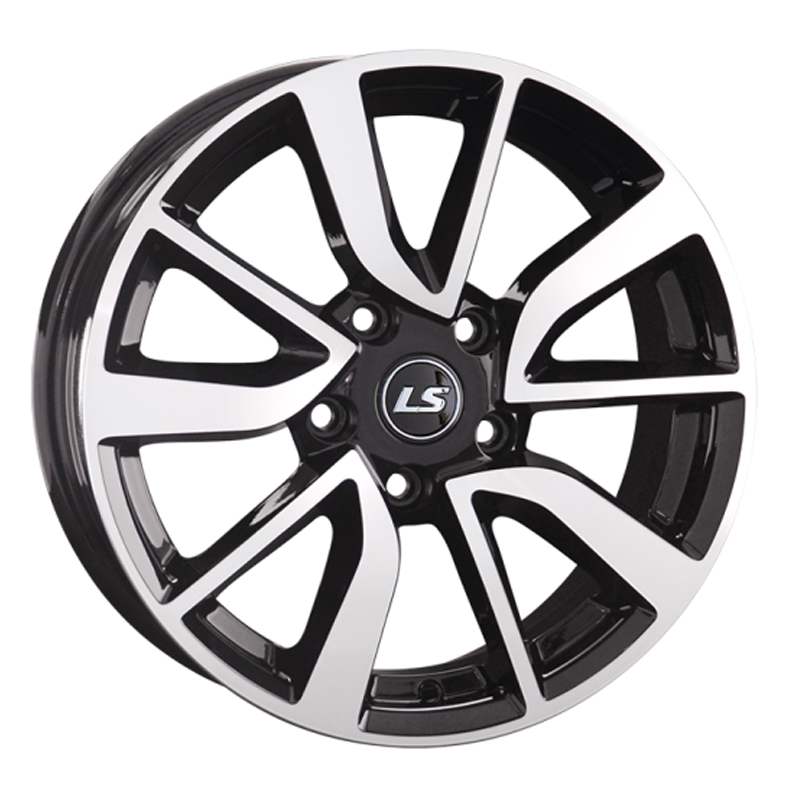 

Колесный диск LS WHEELS, 1317 6.5x16/5x114.3ET40 67.1 Bkf, Черный;серебристый