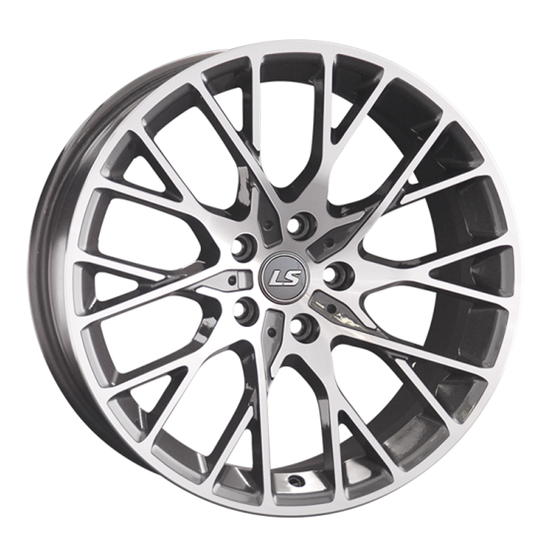 

Колесный диск LS WHEELS, 1312 8x18/5x114.3ET30 67.1 Gmf, Серый;серебристый