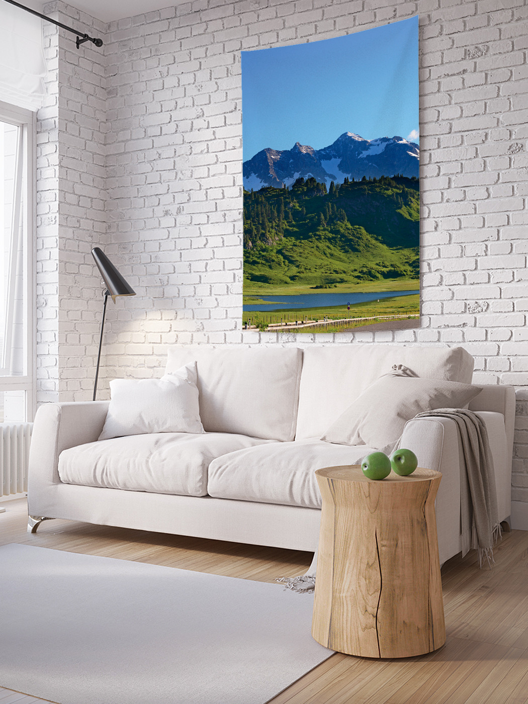 

Вертикальное фотопанно на стену JoyArty Горные дали 100x150 см, Горные дали