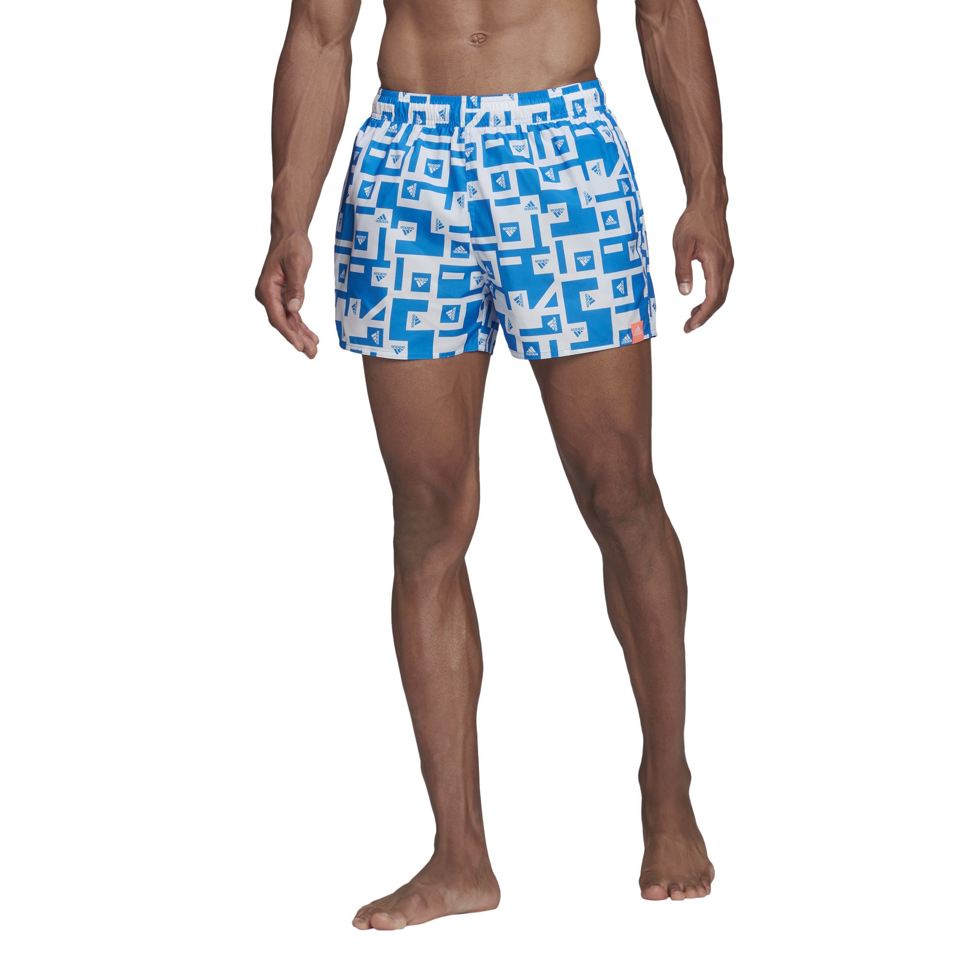 

Шорты мужские Adidas Bos Aop Clx Vsl Short синие L, Bos Aop Clx Vsl Short