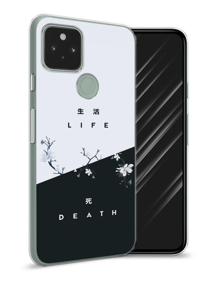 

Чехол Awog на Google Pixel 5A "Life and death", Разноцветный, 271050-7