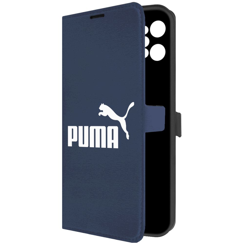 

Чехол-книжка Krutoff Eco Book для Realme C31 Puma синий
